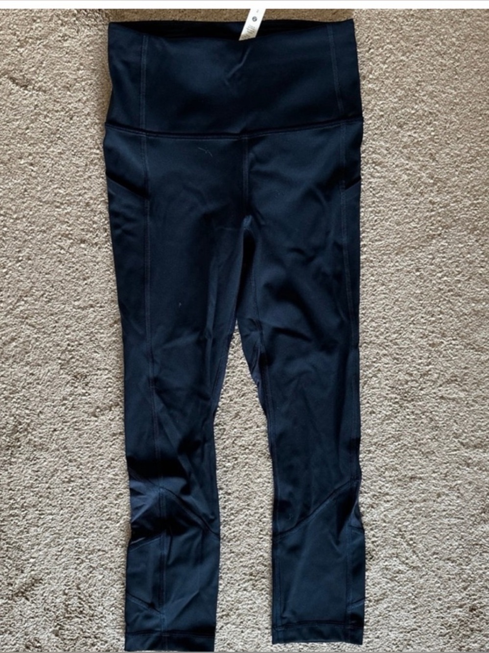 Women’s High-Waist navy lululemon cropped leggings